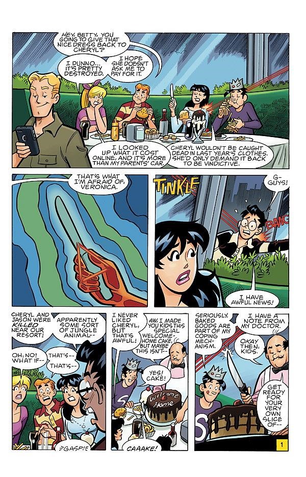 Preview Archie Vs Predator 2 Dark Horse