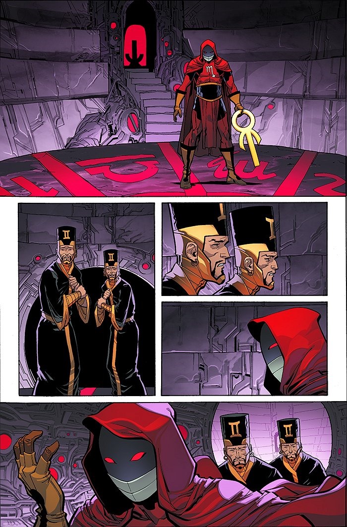 Quot Scorpio Rising Quot Begins In Amazing Spider Man 9 This March
