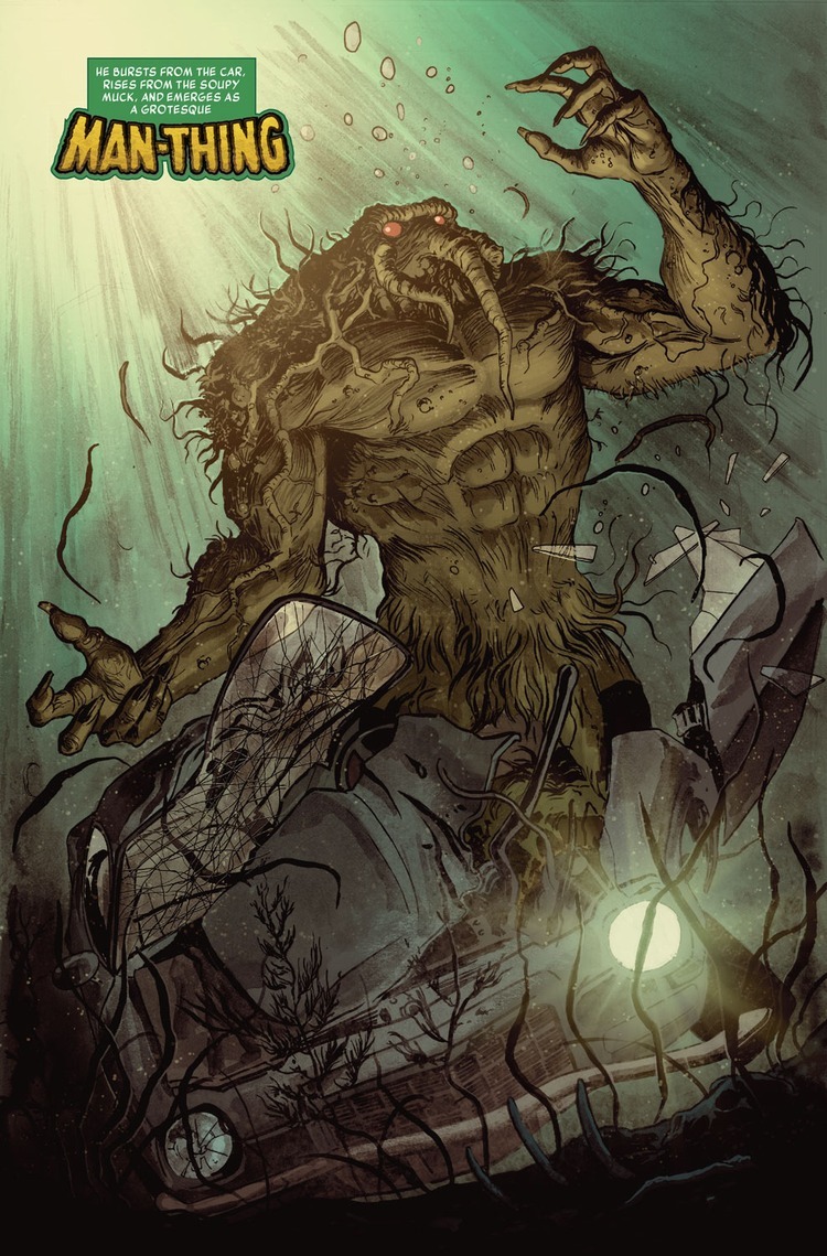 Preview: Man-Thing #1 by Stine, Peralta, & Johnson (Marvel)