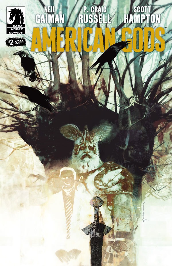 Preview Of American Gods Shadows 2 By Gaiman Russell Amp Hampton Dark Horse