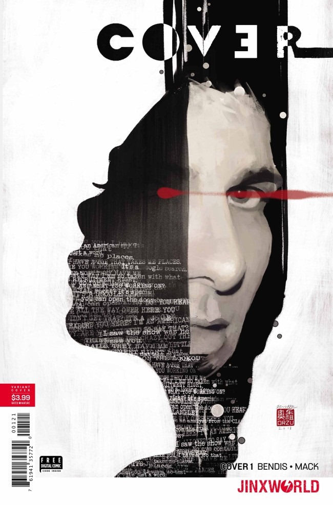 Cover, cover #1, cover bendis, cover mack, david mack, brian bendis, bendis, Zu Orzu 